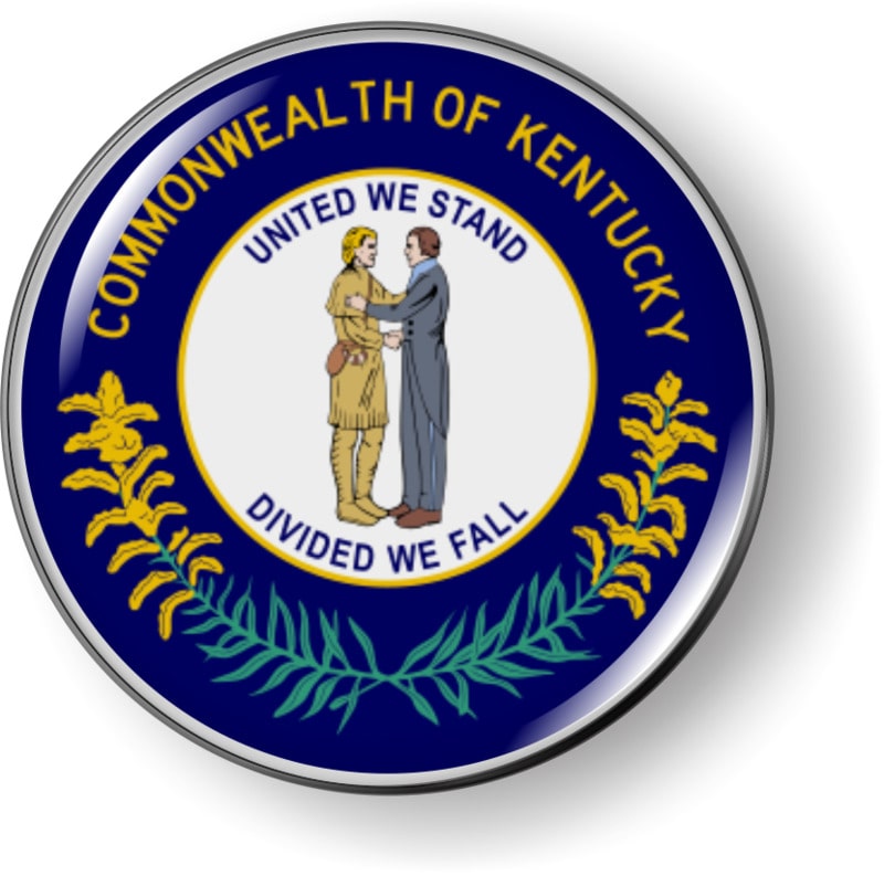 Kentucky - State Flag Emblem